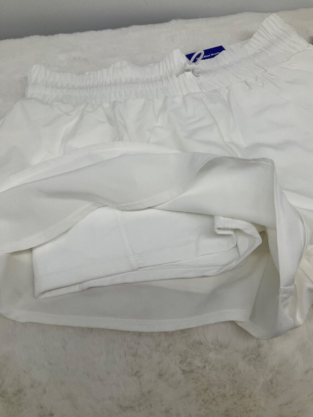 Joylab Medium High- Rise True White Skort  2 interior side pockets NEW with tags - Picture 5 of 9